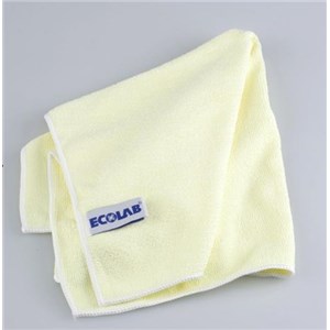 ECOLAB ŚCIERKA 40 x 40 MICROCLIN ŻÓŁTA 10000031