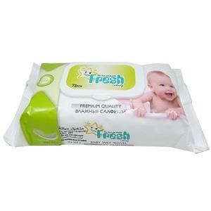 CHUSTECZKI NAWILŻANE FRESH BABY A'72