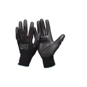 RĘKAWICE POWLEKANE VIPER PU BLACK 10