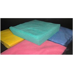 BARNEO ŚCIERKA WŁÓKNINOWA 30X35 A'50  CZERWONA