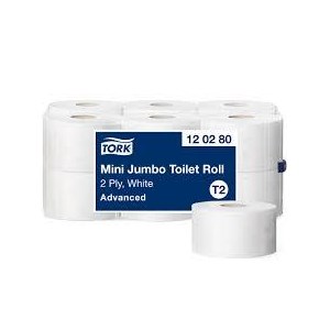 TORK PAPIER JUMBO BIAŁY 2W 170MB 12 SZT. 120280