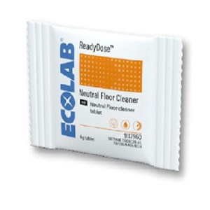 ECOLAB READYDOSE NEUTRAL FLOOR CLEAN 60TAB.9117960